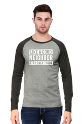 Men's Raglan Full Sleeve T-Shirt