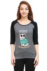 ✨ Women's Trendy Raglan T-Shirts