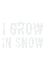 Grow In Snow - Hooded Sweatshirt