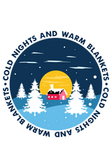 Cold Night Warm Blankets Premium T-Shirt