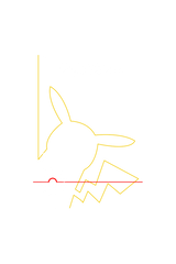 Anime Cotton V Neck T-shirts