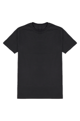 Male Round Neck Half Sleeve Standard Black