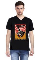 Anime Cotton V Neck T-shirts