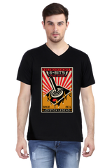 Anime Cotton V Neck T-shirts