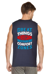 Men's Premium 100% Cotton Sleeveless T-shirt