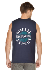 Men's Premium 100% Cotton Sleeveless T-shirt