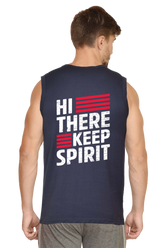 Men's Premium 100% Cotton Sleeveless T-shirt