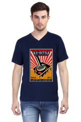 Anime Cotton V Neck T-shirts