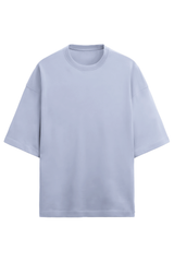 Men Terry Oversized T-Shirt Lavender