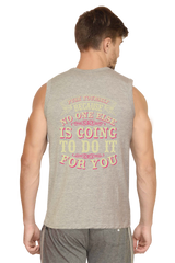 Men's Premium 100% Cotton Sleeveless T-shirt