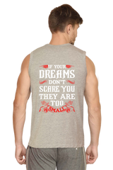 Men's Premium 100% Cotton Sleeveless T-shirt