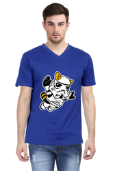 Anime Cotton V Neck T-shirts