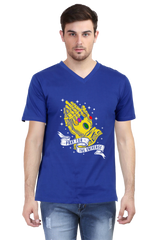 Anime Cotton V Neck T-shirts