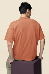 Premium Oversized T-Shirt in Coral