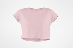 Crop Top Light Baby Pink