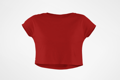 Crop Top Red