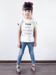 Customizable Girls T-Shirt – 100% Cotton | Personalized Printing