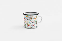 11 Oz Enamel Mug – Fade-Proof & Dishwasher Safe