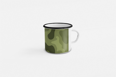 11 Oz Enamel Mug – Fade-Proof & Dishwasher Safe