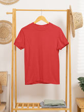 Basic Unisex T-Shirts in Red