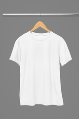 Premium T-Shirt -Half sleeve White 🕊️