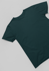 Premium T-Shirt - Half Sleeve in Petrol Blue