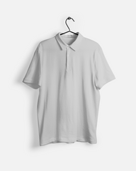 Male Polo Half Sleeve Grey Melange