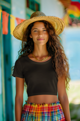 Crop Top Black