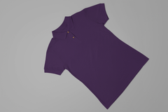 Male Polo Half Sleeve Purple