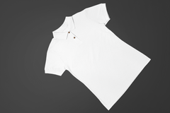 Male Polo Half Sleeve White