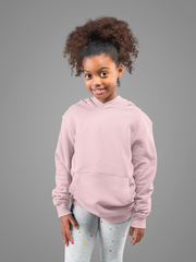 Girls Hooded SweatShirt Baby Pink