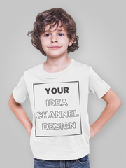 Customizable Boys T-Shirt – 100% Cotton | Personalized Printing