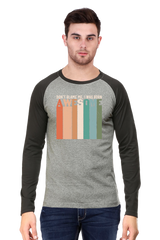 Men's Raglan Full Sleeve T-Shirt