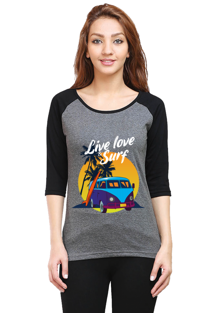 ✨ Women's Trendy Raglan T-Shirts