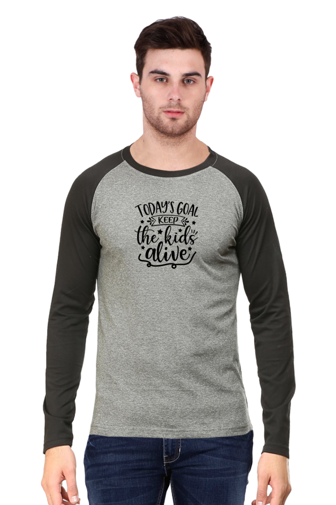 Men's Raglan Full Sleeve T-Shirt