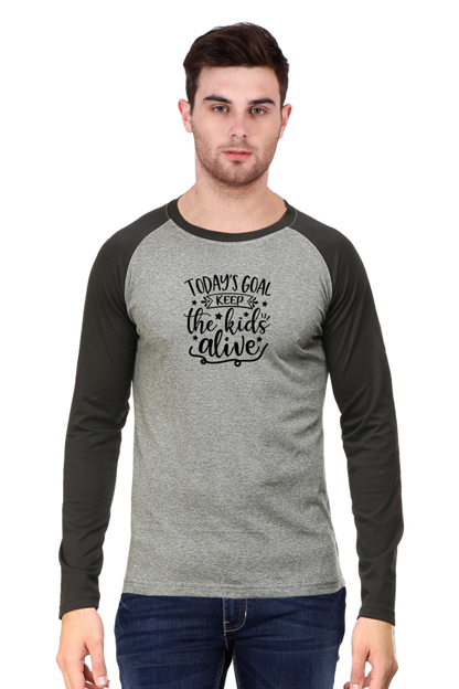 Men's Raglan Full Sleeve T-Shirt