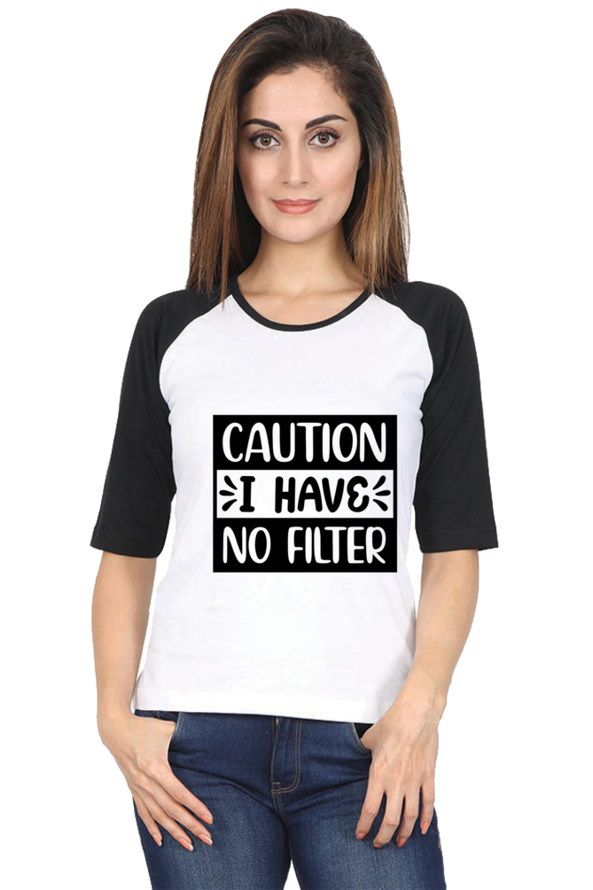 Women's Full Sleeve Raglan T-Shirts