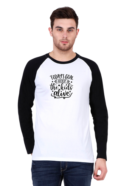 Men's Raglan Full Sleeve T-Shirt