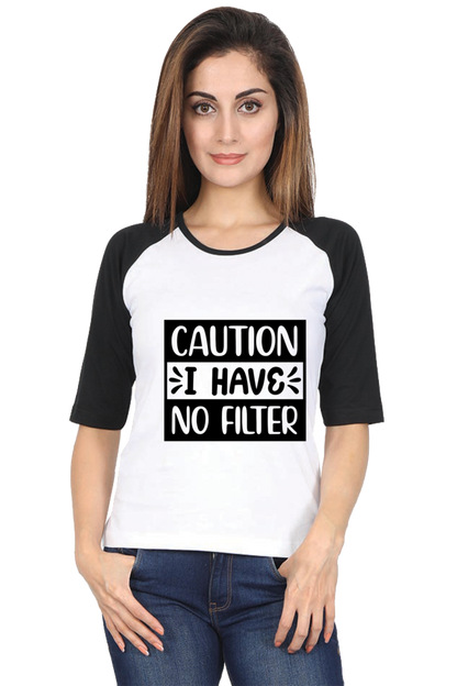 Women's Full Sleeve Raglan T-Shirts