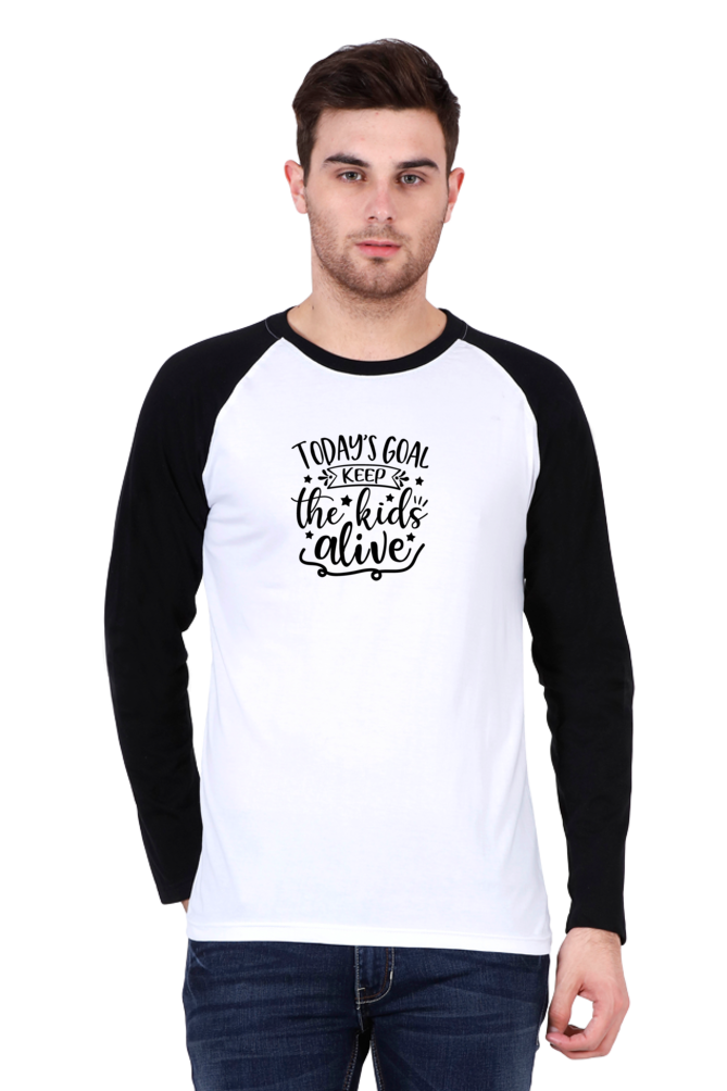 Men's Raglan Full Sleeve T-Shirt