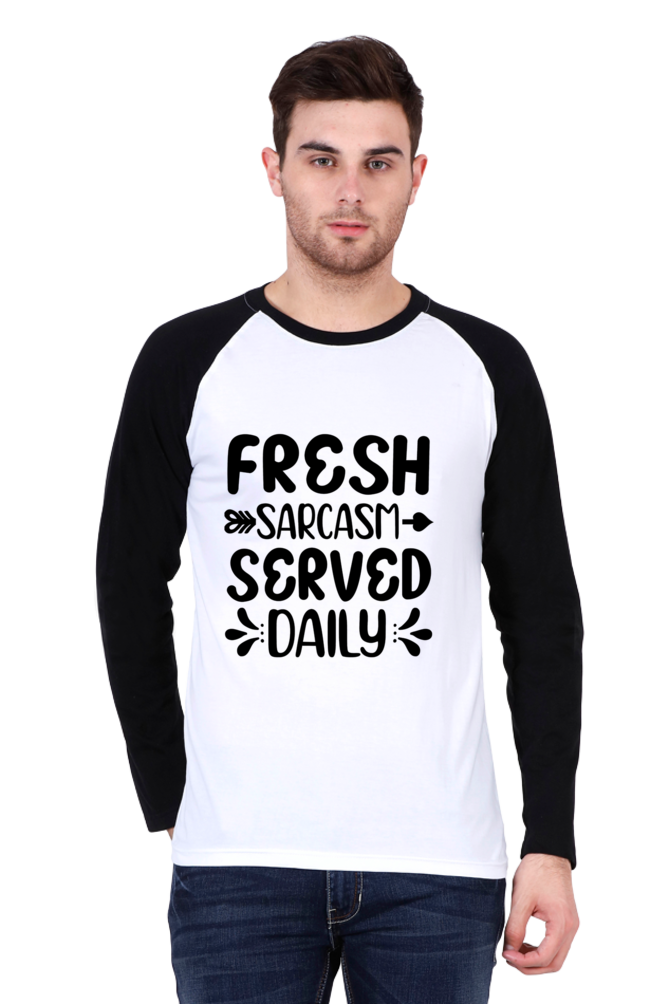 Men's Raglan Full Sleeve T-Shirt