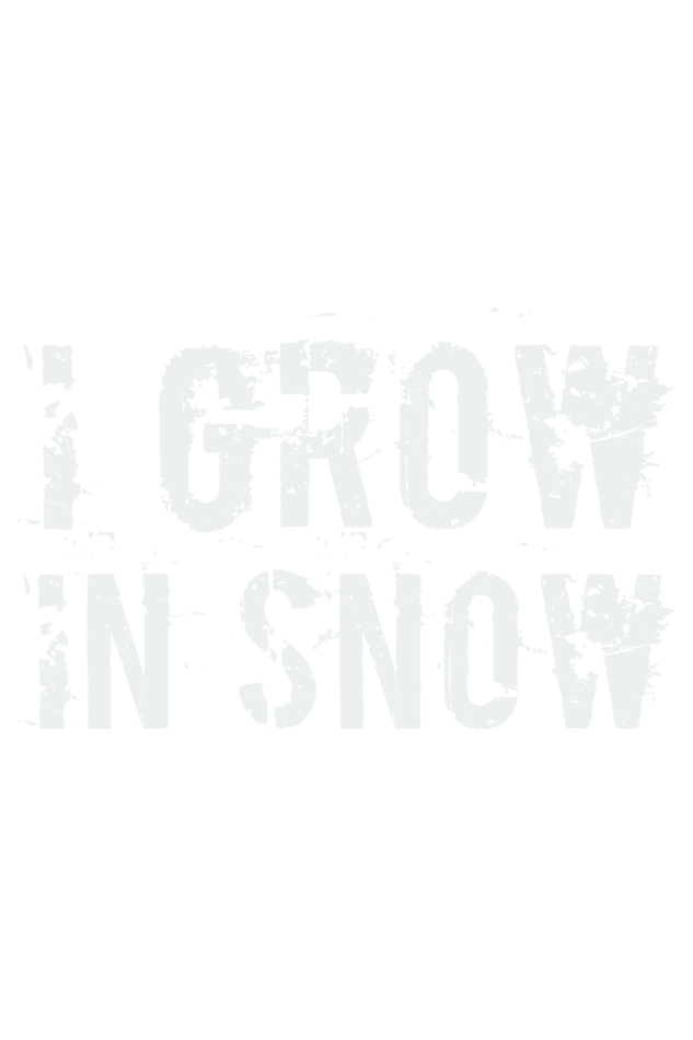 Grow In Snow - Hooded Sweatshirt