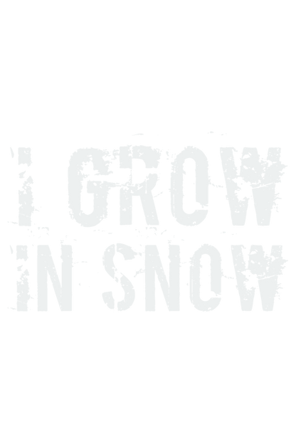 Grow In Snow - Hooded Sweatshirt