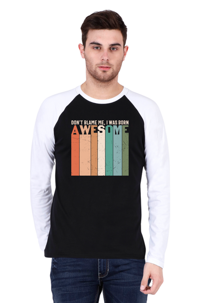 Men's Raglan Full Sleeve T-Shirt