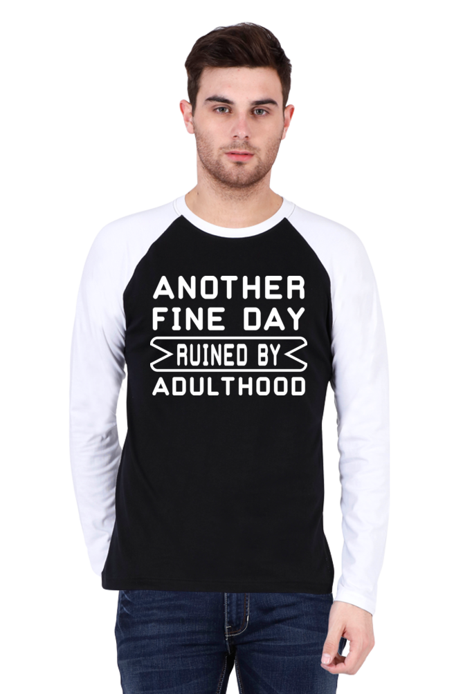 Men's Raglan Full Sleeve T-Shirt