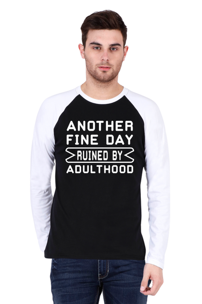 Men's Raglan Full Sleeve T-Shirt