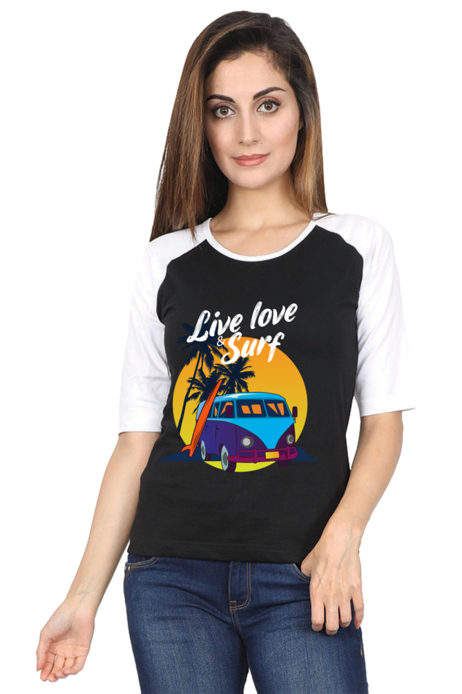 ✨ Women's Trendy Raglan T-Shirts