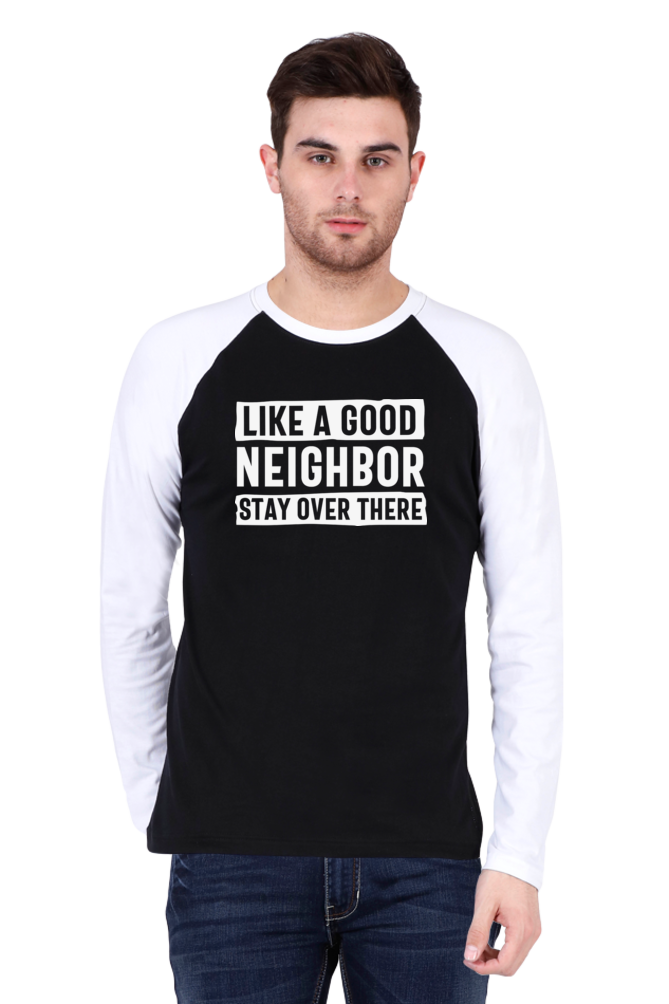 Men's Raglan Full Sleeve T-Shirt