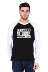 Men's Raglan Full Sleeve T-Shirt