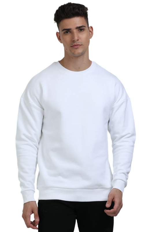 Unisex Oversized Sweatshirts White